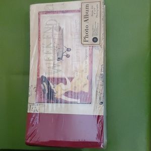 NWT - Photo Album Book Design Fabrice de Villeneuve Art In Motion 4x6